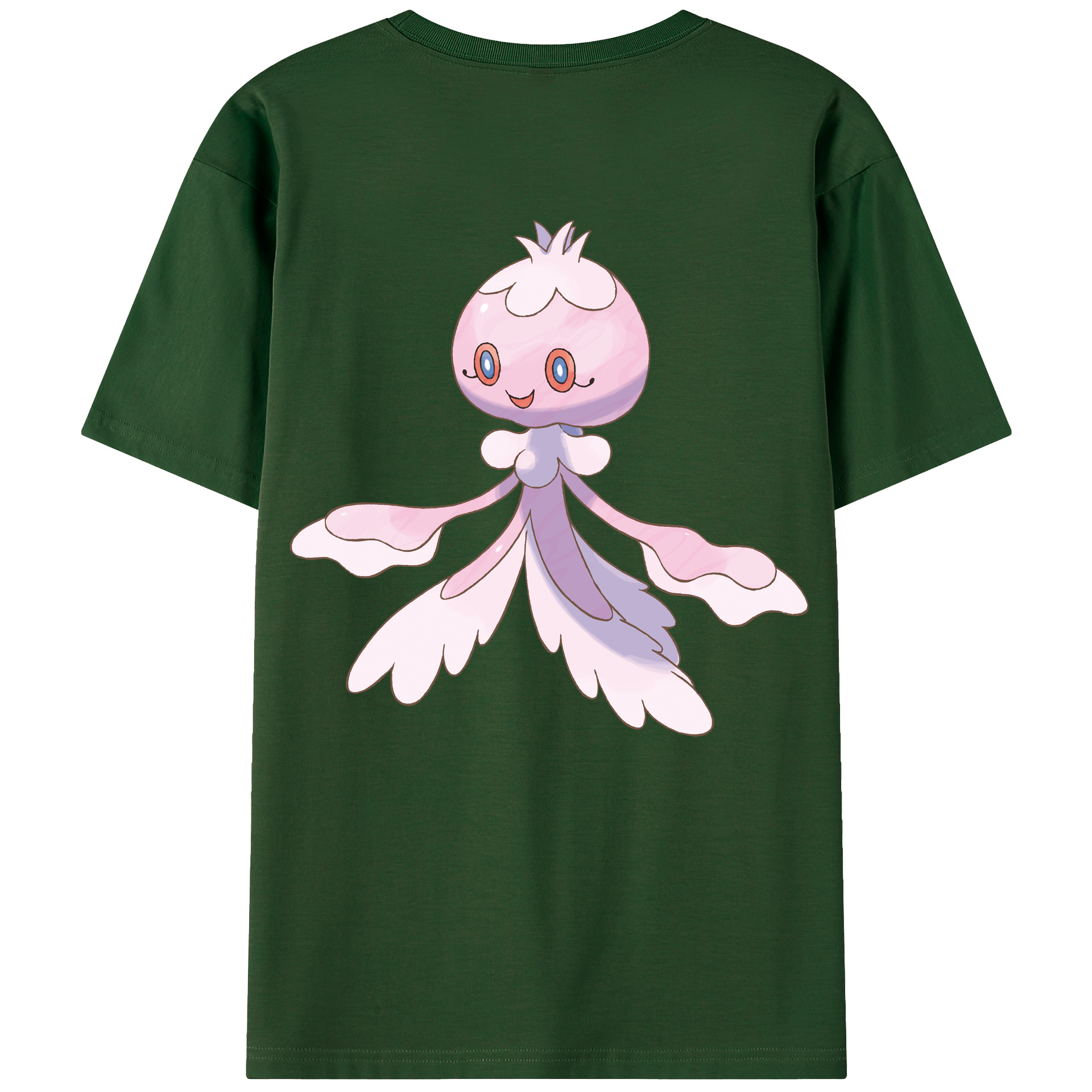 （画像用） ポケットモンスター Pokémon 綿100％半袖Tシャツ（背面プリント）